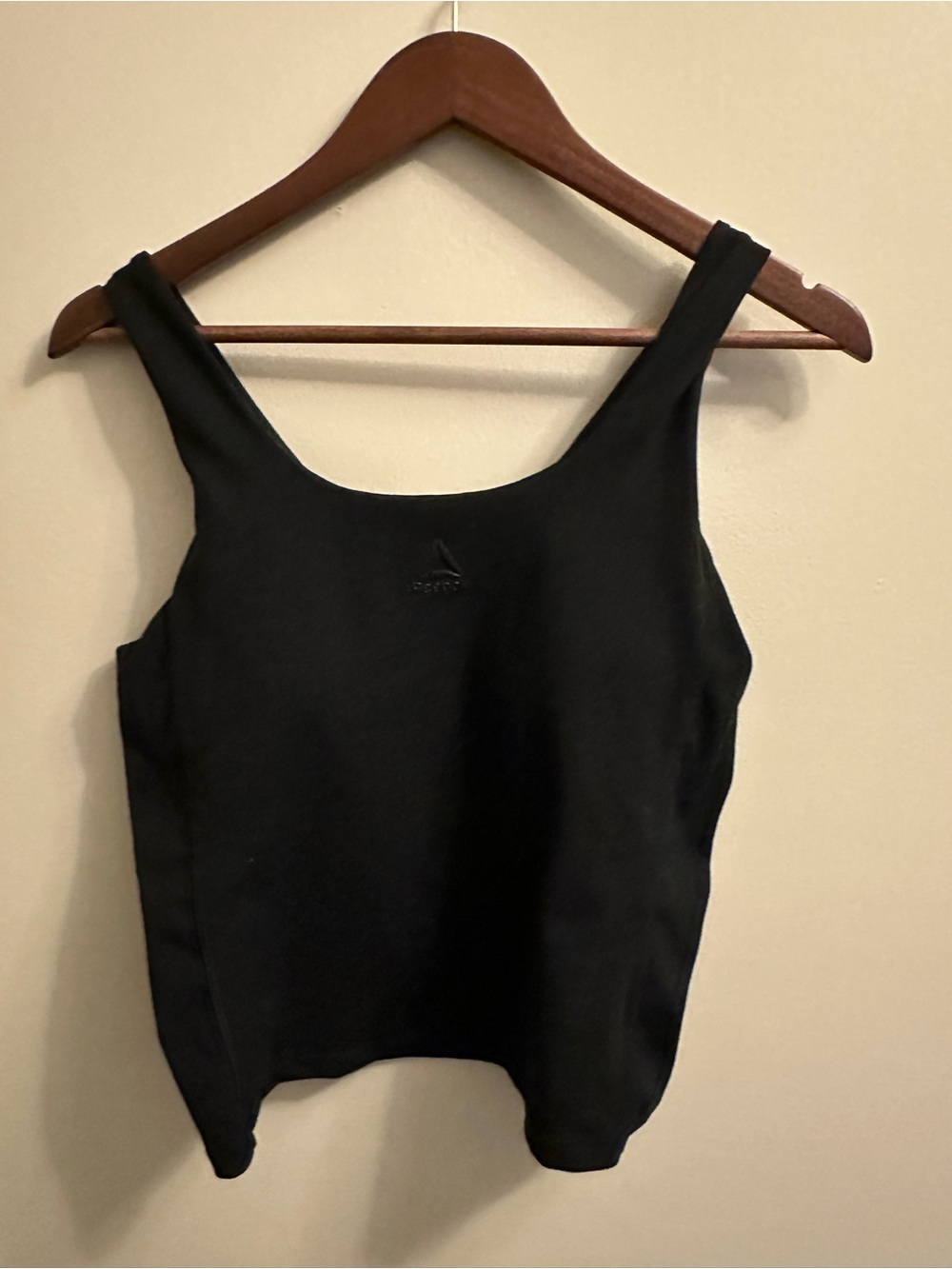 Reebok Black Women's Tank Top with Scoop Neck